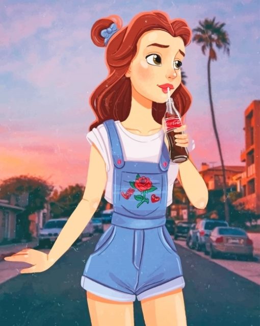 Modern Belle Disney Paint By Numbers