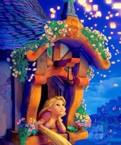 Rapunzel Paint By Numbers