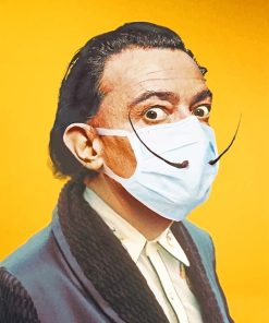 Salvador Dali Mask Paint By Numbers