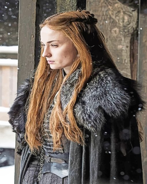 Sansa Stark Paint By Numbers