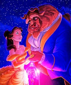 The Beauty And The Beast Paint By Numbers