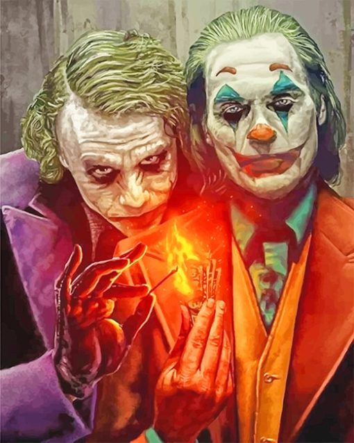 Two Jokers Paint By Numbers