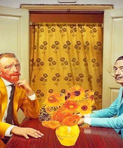 Van Gogh and Dali Paint By Numbers