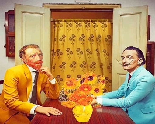 Van Gogh and Dali Paint By Numbers