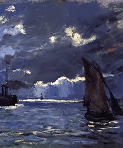 Shipping By Moonlight Paint By Numbers