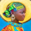 African Woman Colorful Paint By Numbers