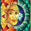 Sun And Moon Paint By Numbers