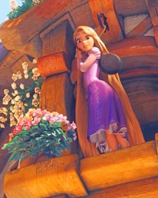 Rapunzel Paint By Numbers