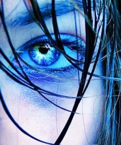 Blue Eye Paint By Numbers