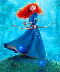 Brave Merida Paint By Numbers