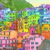 Cinque Terre Italy Paint By Numbers