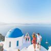 Couple Santorini Greece Paint By Numbers