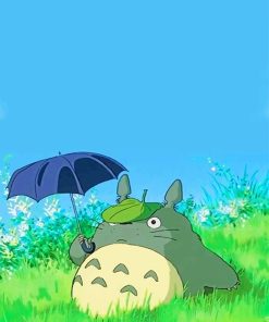 Totoro Anime Paint By Numbers