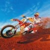 Dirt Bike Sport Paint By Numbers