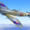 Fighter Spitfire Paint By Numbers