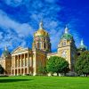 Iowa State Capitol Paint By Numbers