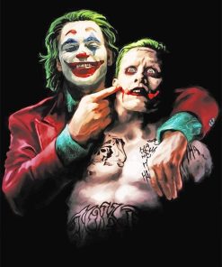 Joker & Jared Leto Paint By Numbers