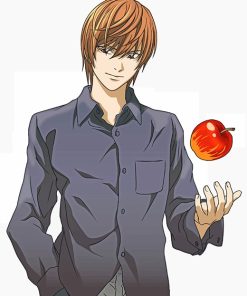 Light Yagami Anime Paint By Numbers