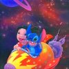 Lilo And Stitch Galaxy Paint By Numbers