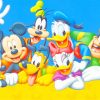 Mickey Mouse Characters Paint By Numbers