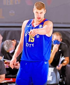 Nikola Jokic Paint By Numbers