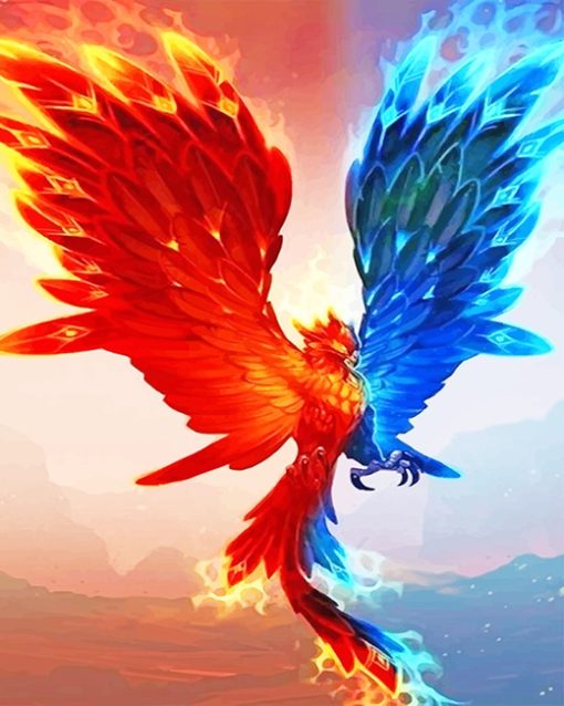 Phoenix Rising Paint By Numbers