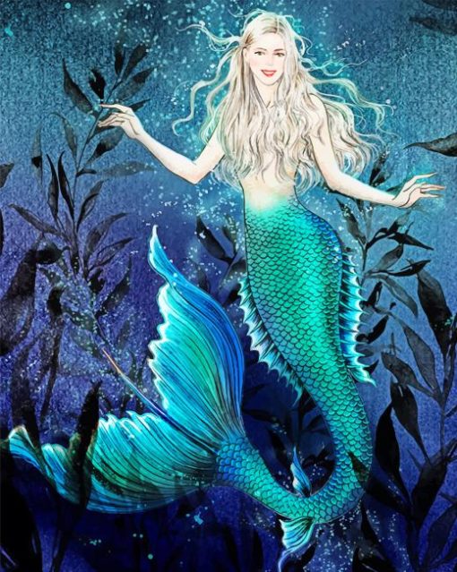 Stunning Mermaid Paint By Numbers