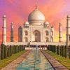 Sunrise Taj Mahal Paint By Numbers