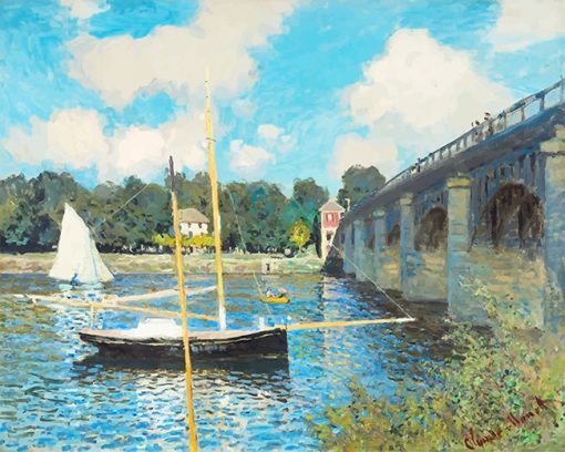 Bridge At Argenteuil Paint By Numbers