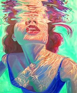 Woman Swimming Paint By Numbers