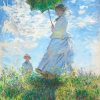 Woman With Parasol Paint By Numbers