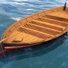 Wooden Row Boat Paint By Numbers