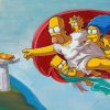 Creation Of The Simpson paint by numbers