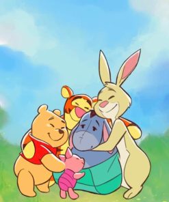 Winnie The Pooh Disney paint by numbers