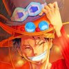 One Piece Luffy paint by numbers