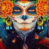 Skull Woman Paint by numbers