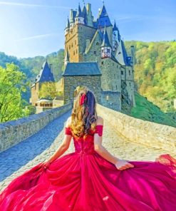 Eltz Castle Germany Paint by numbers