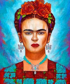 Frida Kahlo paint by numbers