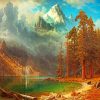 Albert Bierstadt paint by numbers