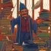 flitwick harry potter paint by number