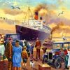 titanic ship passengers paint by numbers