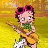 betty-boop-playing-music-paint-by-numbers