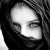 black-and-white-arabic-woman-paint-by-number