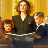 family-at-thhe-church-paint-by-numbersfamily-at-thhe-church-paint-by-numbers