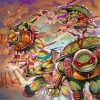 Teenage Mutant Ninja Turtles Art Paint by numbers