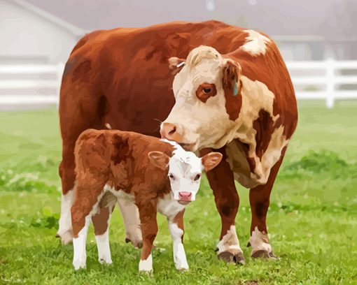 white-and-brown-cows-paint-by-numbers