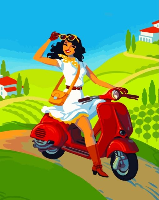 woman-riding-motorcycle-paint-by-numbers