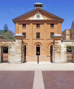 Hyde-Park-Barracks-sydney-australia-paint-by-numbers