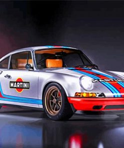 Porsche Car Racing Paint by numbers