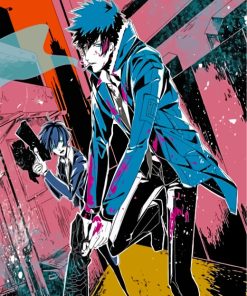 Psycho Pass Illustration Paint by numbers